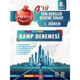 Nartest Yayınevi 8. Sınıf Tüm Dersler 1. Dönem Mavi Seri 4 Kamp Deneme