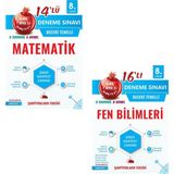 Nartest Yayınevi LGS 8. Sınıf Nar Tanesi Matematik Fen Bilimleri Deneme Seti