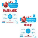 Nartest Yayınevi LGS 8. Sınıf Nar Tanesi Türkçe Matematik Deneme Seti