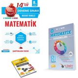 Nartest Yayınevi LGS Matematik 14 Deneme ve Limit Kronometre 12 Matematik Deneme + Yerim Seni LGS