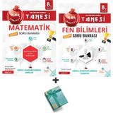Nartest Yayınevi Muhtelif Nartest Yayınevi 8. Sınıf Nar Tanesi Mat-Fen Soru Bankası Seti 2022 - 2 Kitap