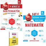 Nartest Yayınevi Nar Tanesi 8. Sınıf Matematik Altın Sorular ve Nar Tanesi Matematik 14 Deneme + Çıkmış Sorular