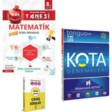 Nartest Yayınevi Nar Tanesi 8. Sınıf Matematik Altın Sorular ve Tonguç Kota Matematik Kotası + Çıkmış Sorular