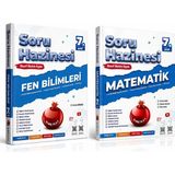 Nartest Yayınevi Nartest Yayınları 7. Sınıf Fen Bilimleri ve Mateamatik Soru Hazinesi Seti Yeni Müfredat(2 Kitap)