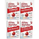 Nartest Yayınevi Nartest Yayınları 8.sınıf Altın Sorular Ileri Seviye Türkçe-Matematik-Fen Bilimleri-Inkılap Tarihi Seti (4 Kitap)
