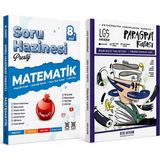 Nartest Yayınevi Nartest Yayınları 8.sınıf Matematik Soru Hazinesi ve Ders Kafası 8.sınıf Paragraf Soru Bankası Seti (2 Kitap)