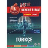 Nartest Yayınevi Nartest Yayınları 8. Sınıf Türkçe 14'lü Deneme Sınavı