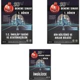Nartest Yayınevi Pisagor Yayınları 8. Sınıf 1. Dönem Tarih İnglizce Din Deneme Seti
