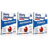 Nartest Yayınları 7. Sınıf Fen Bilimleri - Mateamatik - Türkçe Soru Hazinesi Seti Yeni Müfredat (3 Kitap)