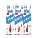 Nartest Yayınları 7.SINIF YENİ MAARİF MODEL MATEMATİK-FEN-SOSYAL 3'LÜ SORU BANKASI SET SORU HAZİNESİ