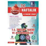 Nartest Yayınları 8. Sınıf Haftalık T.C. İnkılâp Tarihi Ve Atatürkçülük Denemeleri