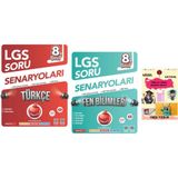 Nartest Yayınları 8.sınıf Lgs Soru Senaryoları Türkçe -Fen Bilimleri Lgs Çıkmış ve Benzer Sorular - Hediye Deneme Sınavı