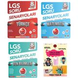 Nartest Yayınları 8.sınıf Lgs Soru Senaryoları Türkçe - Matematik - Fen Bilimleri Lgs Çıkmış ve Benzer Sorular - Hediye Deneme Sınavı