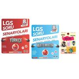 Nartest Yayınları 8.sınıf Lgs Soru Senaryoları Türkçe - Matematik - Lgs Çıkmış ve Benzer Sorular - Hediye Deneme Sınavı