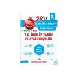 Nartest Yayınları 8. Sınıf Nar Tanesi Inkılap 28 Deneme
