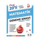 Nartest Yayınları 8.Sınıf Nartest Prestij Matematik 20 Li Deneme Sınavı / Fasikül Fasikül - Yeni Güncel