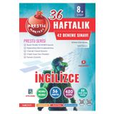 Nartest Yayınları Nartest 8. Sınıf Haftalık İngilizce Denemeleri (Prestij Serisi)