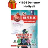 Nartest Yayınları Nartest 8.sınıf Lgs Din Kültürü ve Ahlak Bilgisi 36 Haftalık Deneme +1 Lgs Deneme Hediyeli