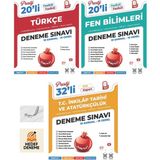 Nartest Yayınları Nartest 8.sınıf Prestij Türkçe Fen Bilimleri Inkılap Deneme Hedef Deneme