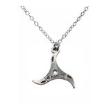 Naruto Anime Kırmızı Yazılı Ninja Yıldızı Figürlü Unisex Kolye – Metal Zincirli
