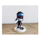 Naruto Anime Momochi Zabuza Mini Action Figür Oyuncak Biblo Masaüstü Süsü Anahtarlık 7cm