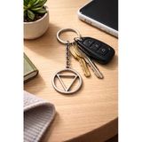 Naruto Hidan Akatsuki Anahtarlık Gümüş Renk Unisex Anime Metal Aksesuar