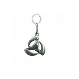 Naruto Style Fashion Anahtarlık – Gümüş Renkli Metal Anime Figürlü Unisex Anahtarlık