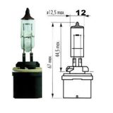 Narva AP 48041 12V 27W H27 PG13 Düz Soketli Ampul