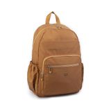 Nas Bag Büyük Boy Unisex Hafif Ve Su Geçirmez Çok Gözlü Sırt Çantası Hardal