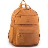 Nas Bag Extra Hafif Su Geçirmez Çok Gözlü (Waterproof) Unisex Sırt Çantası 30X40 cm Hardal - 30 x 40 cm