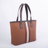 Nas Bag Kadın Omuz Çantası Spor Şık Ayarlanabilir Omuz Askılı Taba Kahve Kum Lacst (33x27x12 cm)