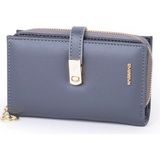 Nas Bag Kadın Orta Boy Kartlık Kağıt Para ve Bozuk Para Tasarımına Sahip Gri Dona [16X9 Cm]