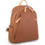 Nas Bag Kadın Sırt Çantası Taba Camel Gofraj
