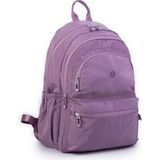 Nas Bag Unisex Büyük Boy Su Geçirmez Waterproof Hafif Sırt Çantası Mor
