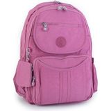 Nas Bag Unisex Büyük Boy Zararlı Kimyasal Içermeyen Waterproof Sırt Çantası Gül Kurusu