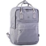 Nas Bag Unisex Sırt ve El Çantası Büyük Boy Su Geçirmez Sırt Çantası (29X40 cm ) Gri - 29 x 40 cm