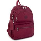 Nas Bag Unisex Zararlı Kimyasal Içermeyen Waterproof Sırt Çantası Bordo