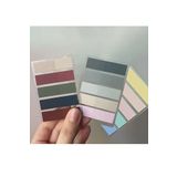 NaSaDAN 300 Yaprak Pastel Tonlar 3'lü Yapışkanlı Şeffaf Postit Ayraç Seti 3 Adet