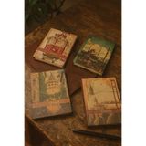 NaSaDAN Grafit Vintage İstanbul Temalı Çizgili Not Defteri A6 (Tekli) – Sert Kapak Günlük Kullanımına Uygun