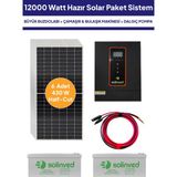 NASAENERJİ 12000 Watt Güneş Enerjisi Hazır Solar Paketi Half Cut Güneş Panelli Yüksek Verimli Sistem