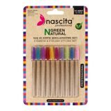 Nascita 06 Green Natural 10 Adet Kaş ve Kirpik Şekillendirme Seti