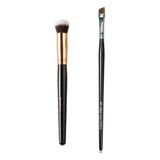 Nascita 136 Oval Yapılı Kapatıcı Fırçası ve 265 Pro Eyeliner Fırçası