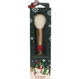 Nascita Christmas Siyah Allık Fırçası- 539 Oval Kıl Yapısı ile Makyaj Uygulama Aracı