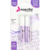 Nascita Doğal Şeffaf Takma Tırnak Yapıştırıcısı - 2x2 gr