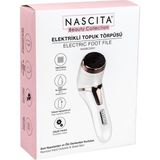 Nascita Kablosuz Elektrikli Topuk Törpüsü - Portatif, Kuvars Kristalli, USB ile Şarj Edilebilir, Mavi, Evde Profesyonel Ayak Bakımı