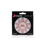 Nascita Matte French Nails Stiletto Takma Tırnak
