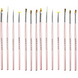 Nascita Nail Art Tırnak Süsleme Fırça Seti 7'li - 02 (2 paketi)