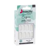 Nascita Natural White Coffin 36lı Takma Tırnak