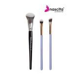 nascita Pro+ Açılı Fondöten Fırçası 287+Gölgelendirme Fırçası 401 + Açılı Gölgelendirme Fırçası 402