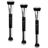 Nascita Professional Çift Taraflı Makyaj Fırçası (Açılı Fondöten & Kapatıcı) - 494 (3 paketi)